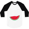 Don't Eat Watermelon Seeds 3/4 Sleeve Shirt