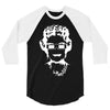 queen bee elizabeth 3d glasses 3/4 Sleeve Shirt