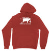 vegetarier mein essen schei&szlig;t Unisex Hoodie