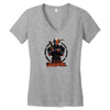 deadwho i'm deathstroke Women's V-Neck T-Shirt