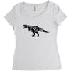 choice cuts Women's Triblend Scoop T-shirt