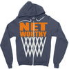net worthy basketball Zipper Hoodie