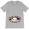 November Peeking Out Baby Boy T-Shirt