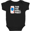 this too shall pabst Baby Bodysuit