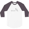 hunting heartbeat 3/4 Sleeve Shirt