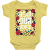 Women's March Hear Our Voice Baby Onesie