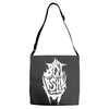 bat for lashes Adjustable Strap Totes