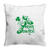 irish dance Throw Pillow