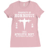Property Of Honnouji Athletics Dept. Ladies Fitted T-Shirt