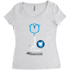 master keyblade Women's Triblend Scoop T-shirt