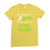 my broom broke Ladies Fitted T-Shirt