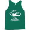 New Grandpa 2018 Rokie Dept. Tank Top