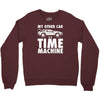 my other car is a time machine Crewneck Sweatshirt