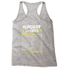 August Girl Facts Virgo Racerback Tank