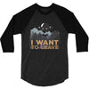 I Want To Leave 3/4 Sleeve Shirt