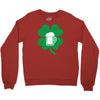drink and irish Crewneck Sweatshirt