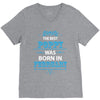 The Best Poppy Was Born In February V-Neck Tee