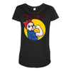 international womens Maternity Scoop Neck T-shirt