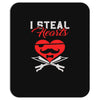 i steal heart valentin day Mousepad