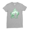 the adventure begins Ladies Fitted T-Shirt