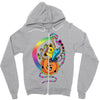 doodle luv Zipper Hoodie