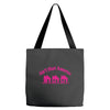 tribut t shirt john mellencamp   kleine rosa h&auml;user Tote Bags