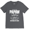 I'm Called Papaw Because I'm Way Too Cool To Be Called Grandfather V-Neck Tee