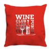 Wine Club Throw Pillow