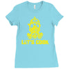 let's cook Ladies Fitted T-Shirt