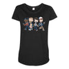 strange bffs Maternity Scoop Neck T-shirt