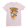 in pizza we crust Ladies Fitted T-Shirt
