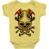 skull axe Baby Onesie
