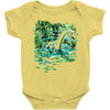 water lilies and nessy Baby Onesie