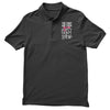 the fight ain't over so the party don't stop black Polo Shirt