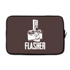 flasher camera Laptop sleeve