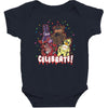five nights at freddy's celebrate! Baby Bodysuit