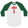 jesus highway to heaven 3/4 Sleeve Shirt