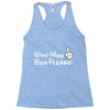 Want More Beer Please Racerback Tank