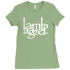 lamb of god metal band Ladies Fitted T-Shirt