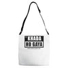 khada ho gaya Adjustable Strap Totes