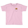 Pocket Burger Toddler T-shirt