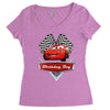 birthday boy mc queen Women's Triblend Scoop T-shirt
