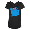 b is for blood sugar Maternity Scoop Neck T-shirt