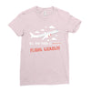 all you need is flight ticket Ladies Fitted T-Shirt