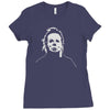 michael myers Ladies Fitted T-Shirt