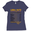 Libra Facts Zodiac Ladies Fitted T-Shirt