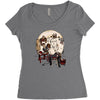 doctor's portrait Women's Triblend Scoop T-shirt