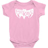 batcave goth logo Baby Onesie