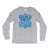 brunch day drinking Long Sleeve Shirts