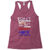 she is a crazy nurse Racerback Tank